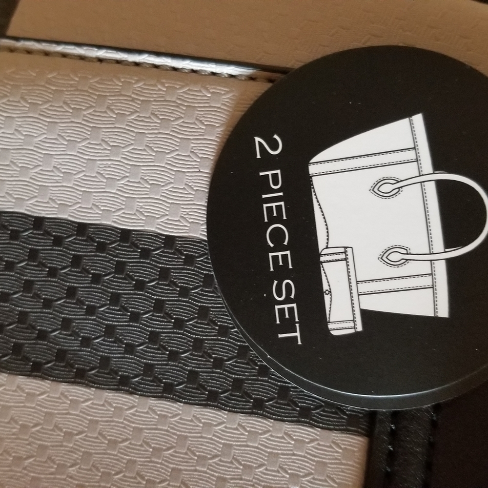 Vegan 2 pc purses/ backpack